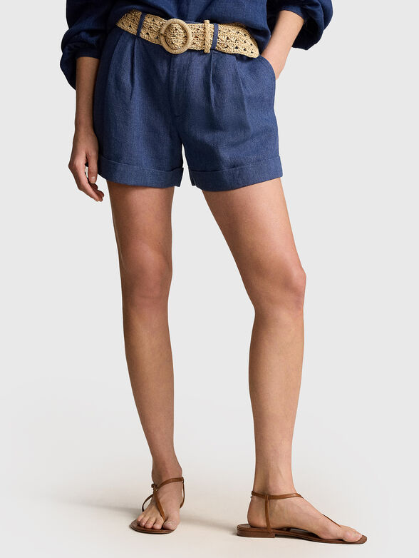 Linen shorts - 0
