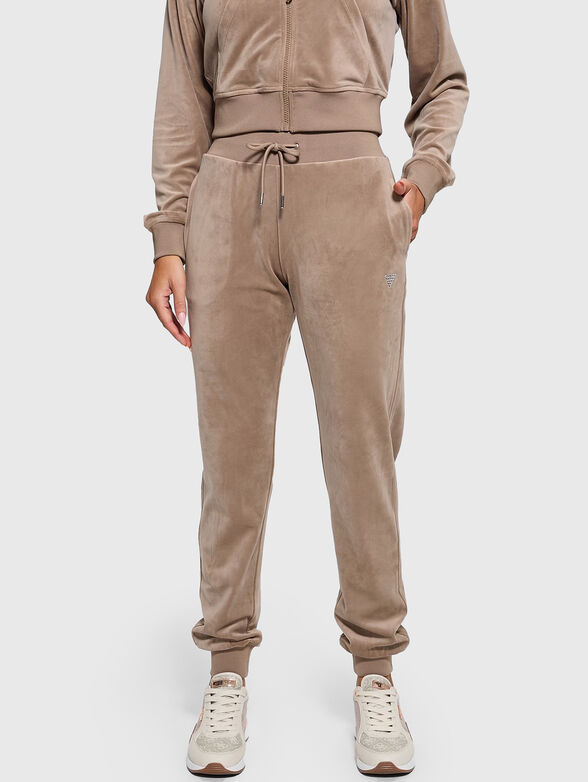 Sports trousers with logo - 1