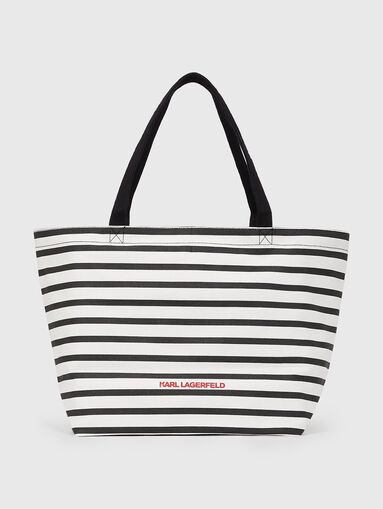 Big bag with accent logo print - 2