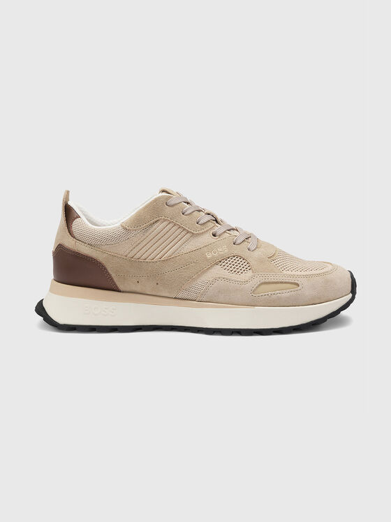 JONAH textile and suede sneakers - 1