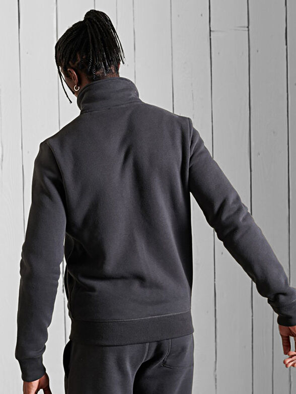 Sweatshirt with logo embroidery - 3