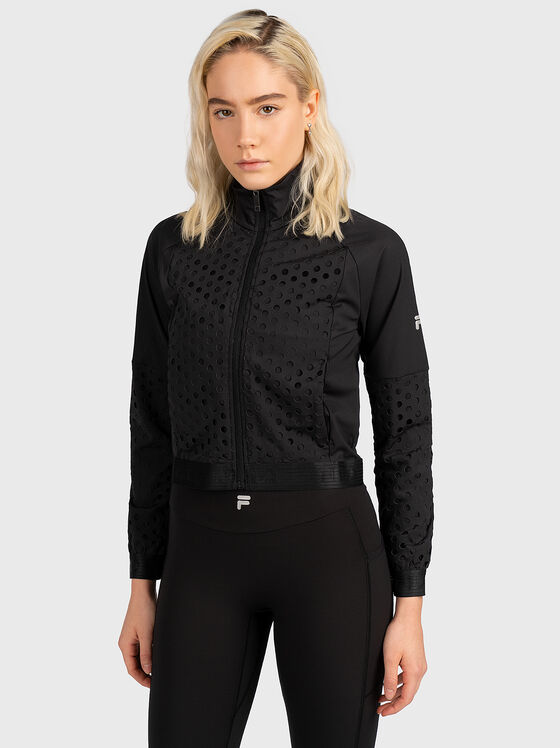 RACELAND black sweatshirt - 1