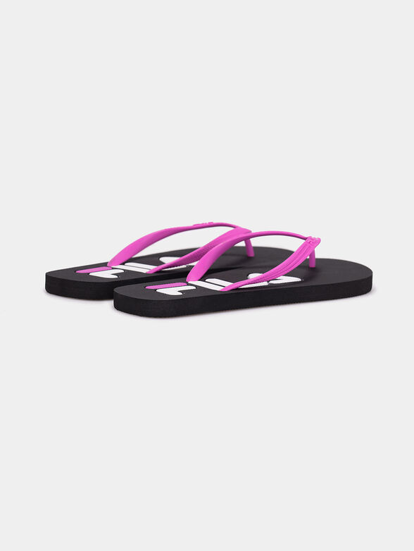 TROY Slippers with branded foot - 3