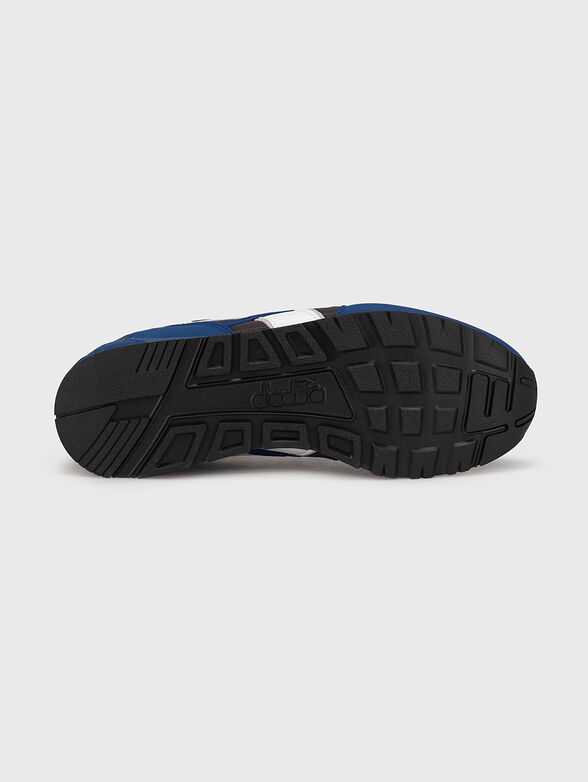 N.92 black sports shoes - 5