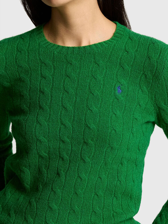 Cashmere and wool sweater - 3