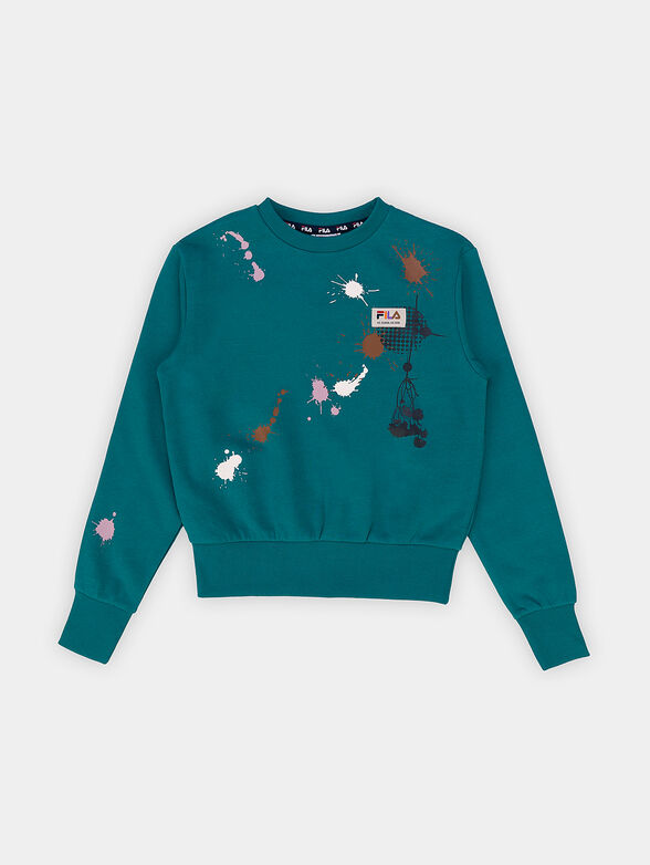 TILBURG sweatshirt with colorful print - 1