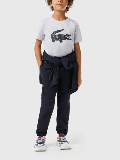 Dark blue sports trousers - 4