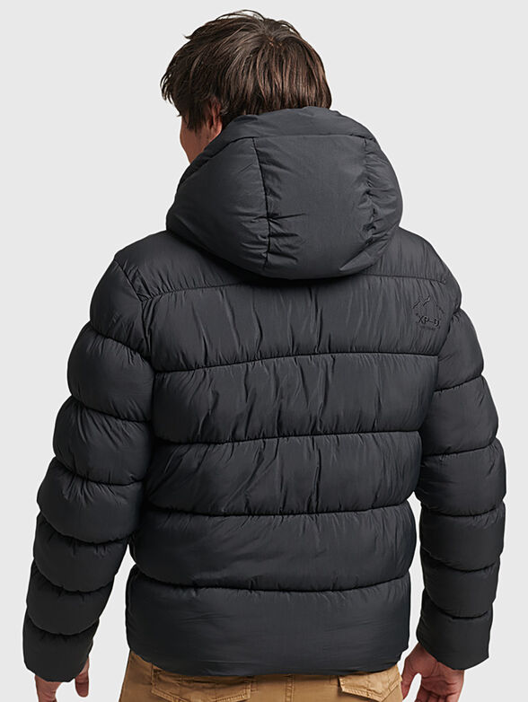 Padded jacket with hood - 2