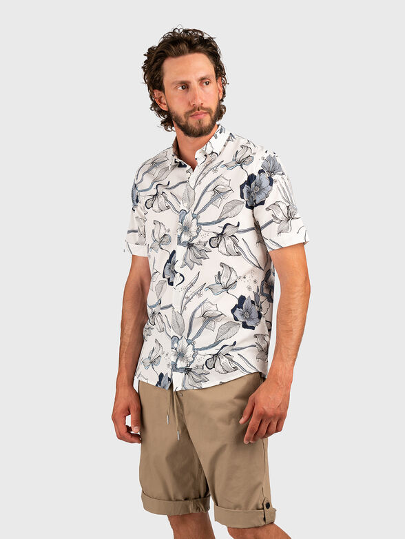 BARCELONA shirt with floral print - 1