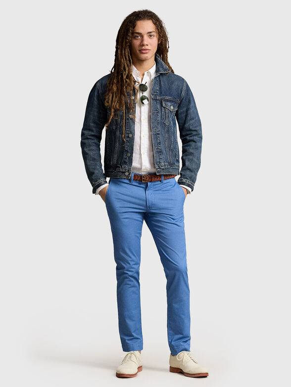 BEDFORD blue trousers - 4