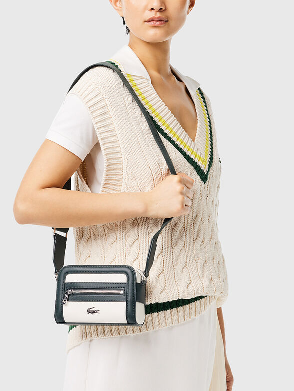 Small crossbody bag with logo detail - 1