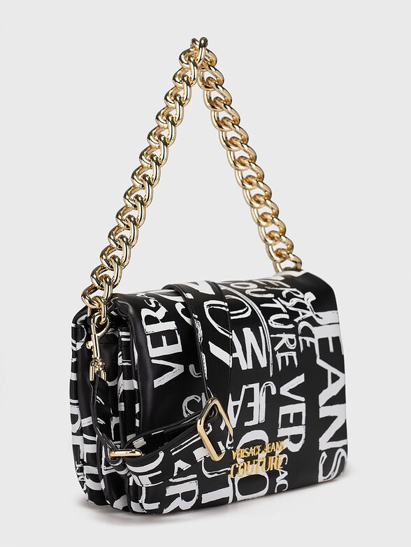 Black bag with logo motifs - 6