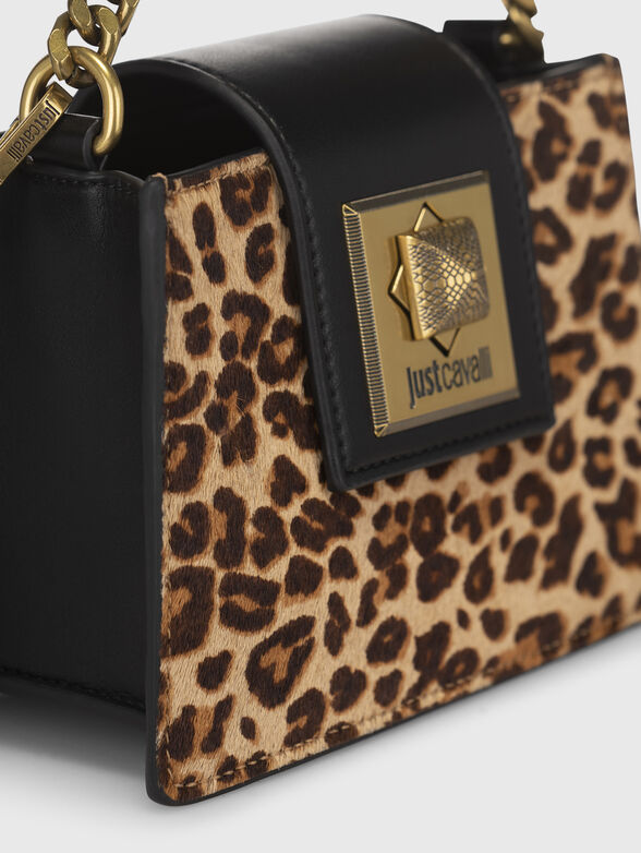 Crossbody bag with animal print - 6