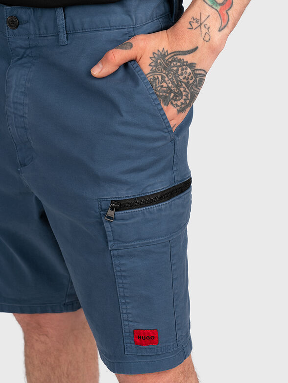 JOHNY black cargo shorts - 3