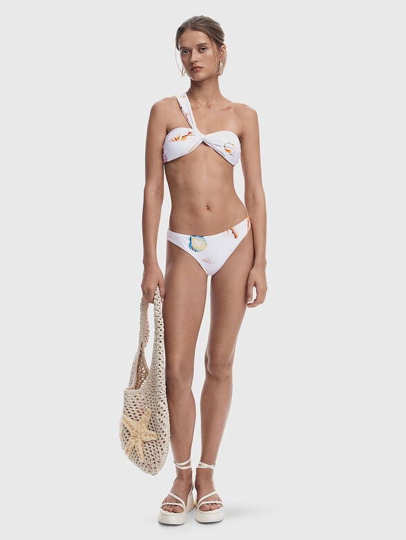 OCEAN printed bikini top - 2