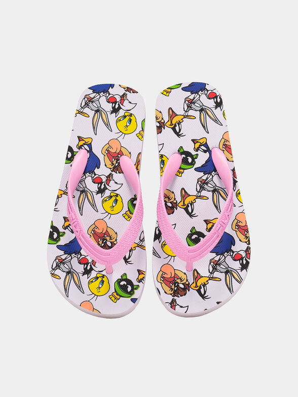 TROY flip-flops with Looney Tunes print - 6