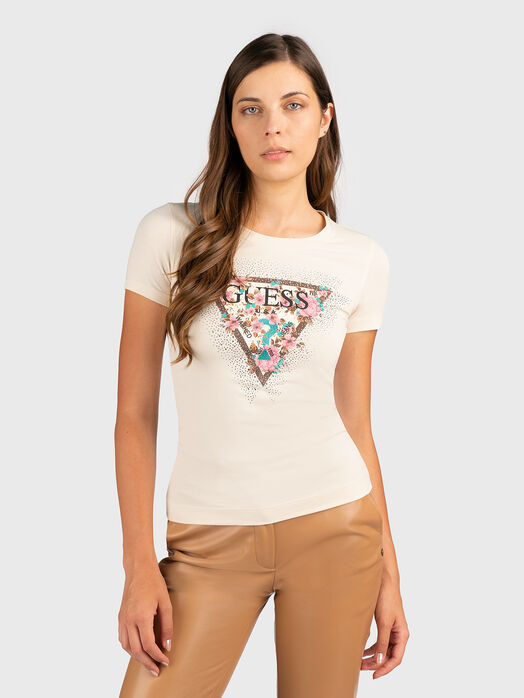 T-shirt with logo print