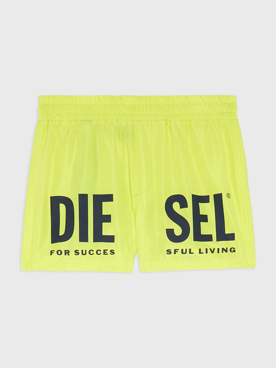 MEGGYB beach shorts with logo detail - 1