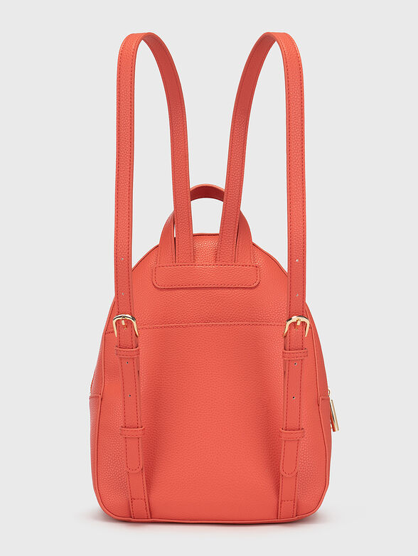 Black backpack with metal logo accent - 2