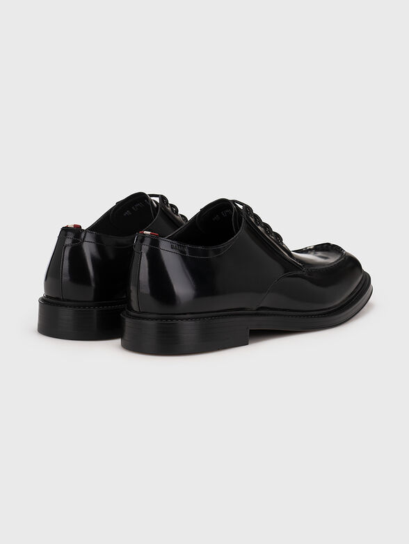 NIEVRO black leather shoes - 3