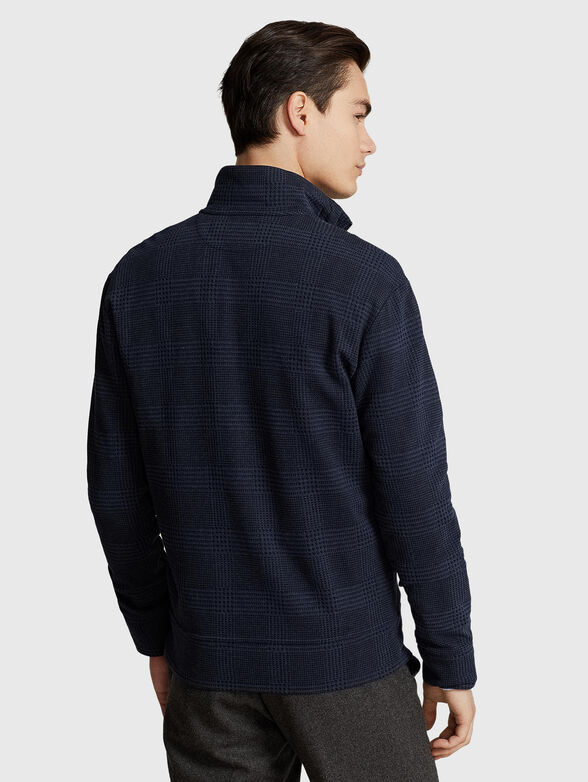 Cardigan with zip and logo embroidery - 2