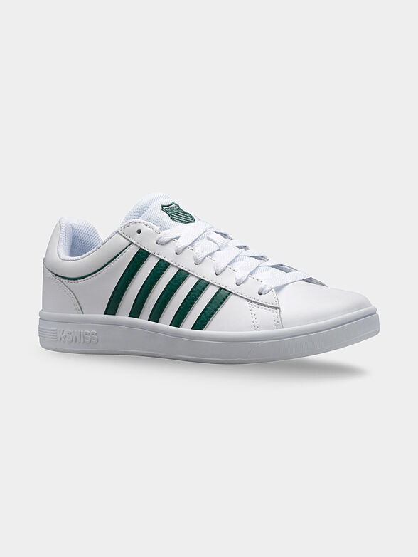 COURT WINSTON sneakers with green accent - 1