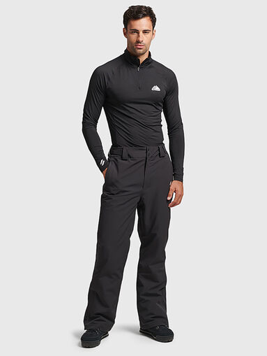Ski pants with logo embroidery - 5