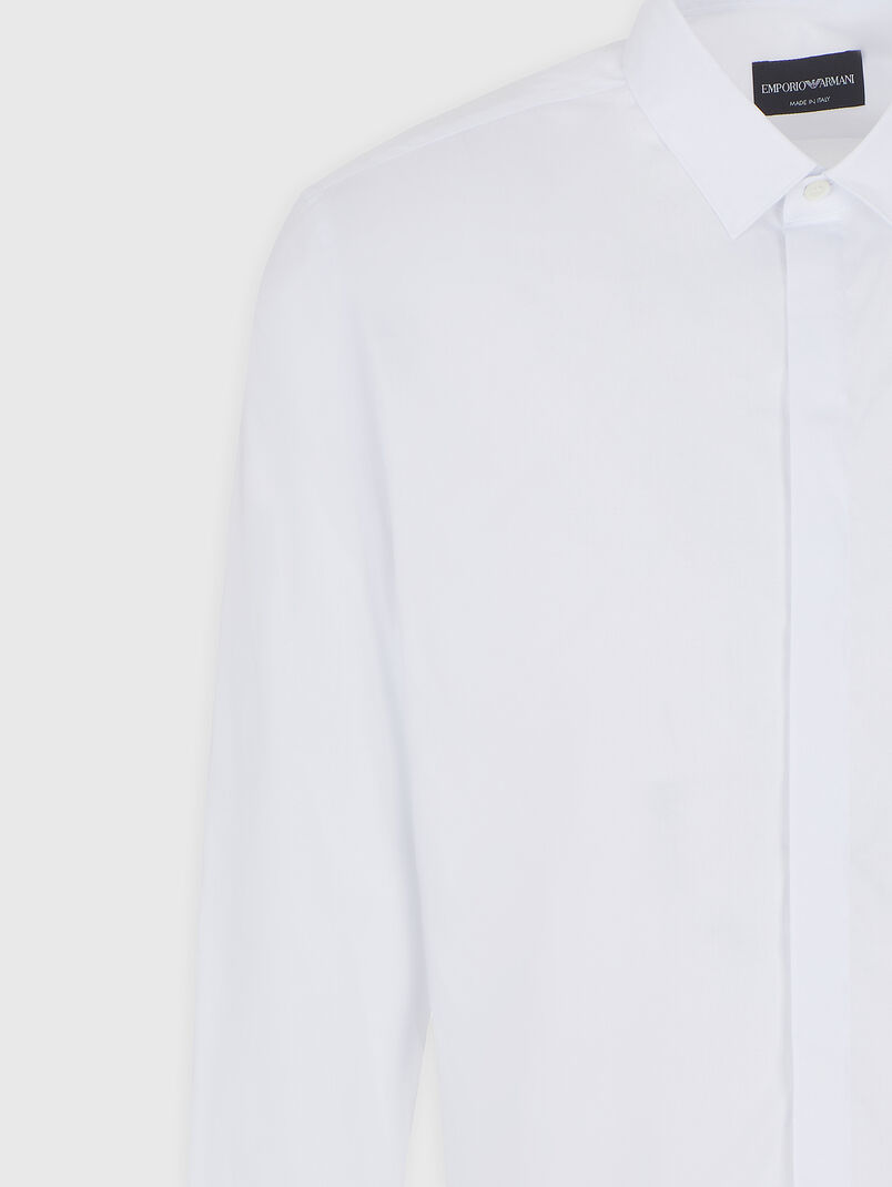 Long sleeved shirt with classic collar - 3