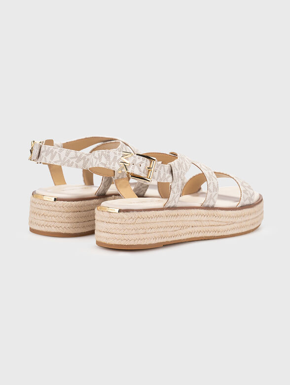 LYNN logo sandals - 3