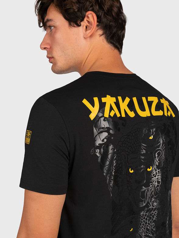 GMTS 114 T-shirt with animal accent - 3