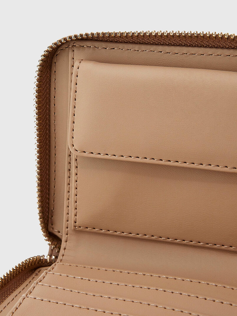 CRESIDIA wallet in beige - 3