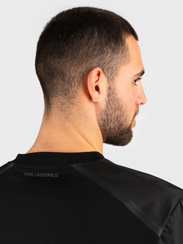 Black details T-shirt  - 2