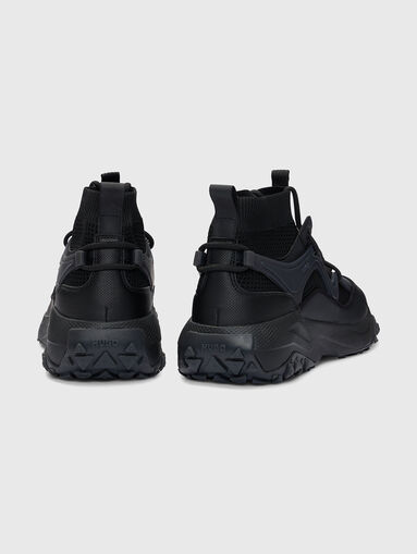 Slip-on shoes in black colour - 3