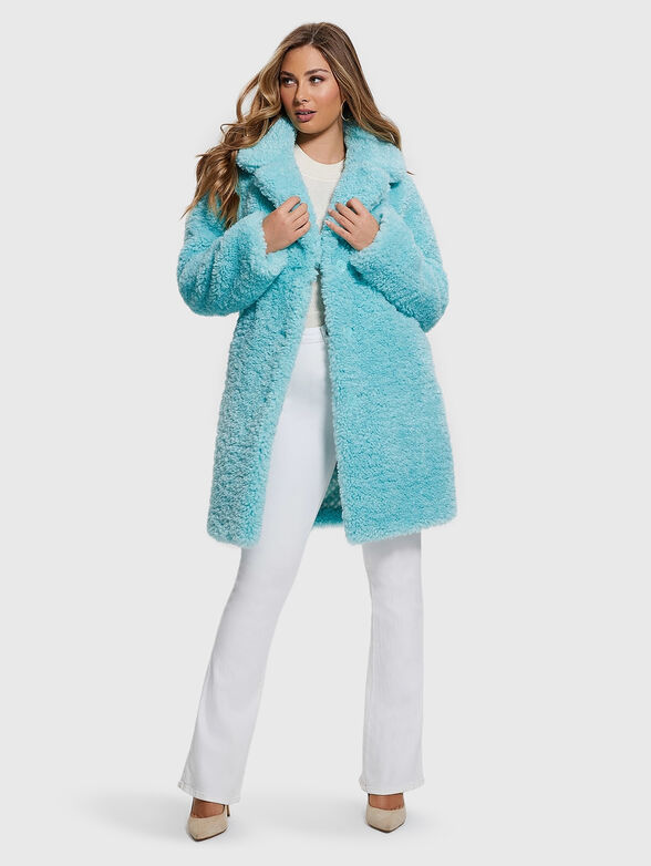 NIVES coat in blue color - 2