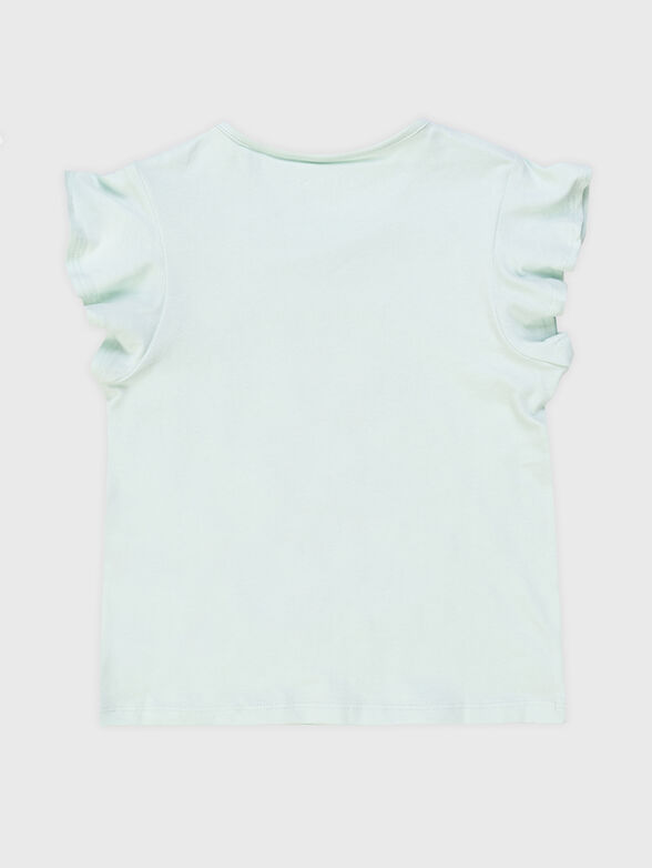 Cotton T-shirt with print - 2