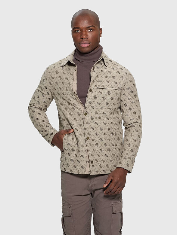 Shaket with monogram print - 0