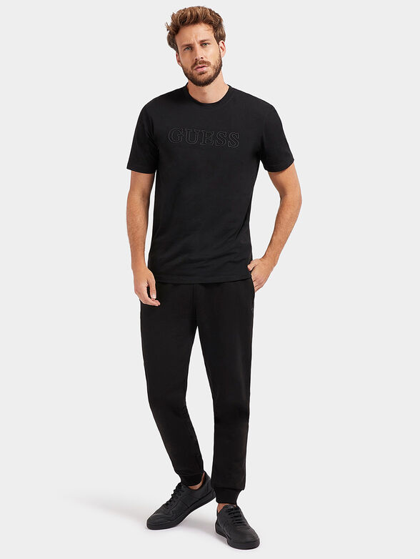 ALPHY black cotton T-shirt - 2