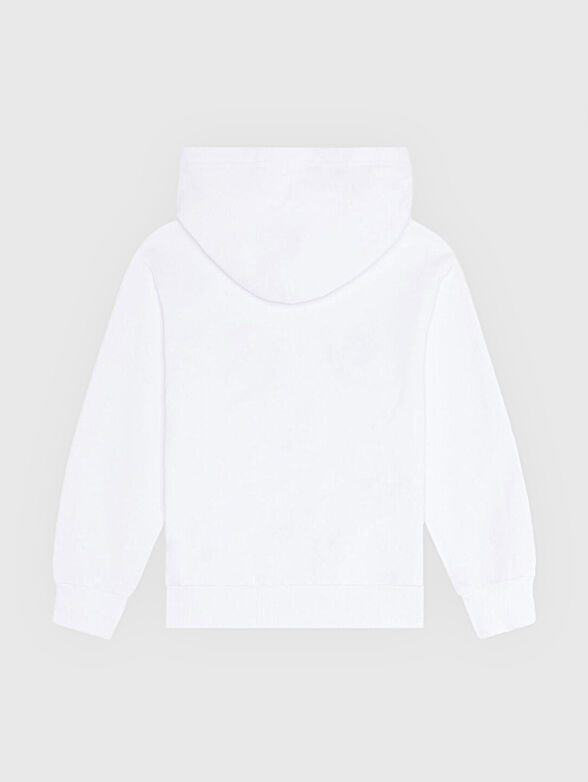 Black sweatshirt with contrasting print - 2