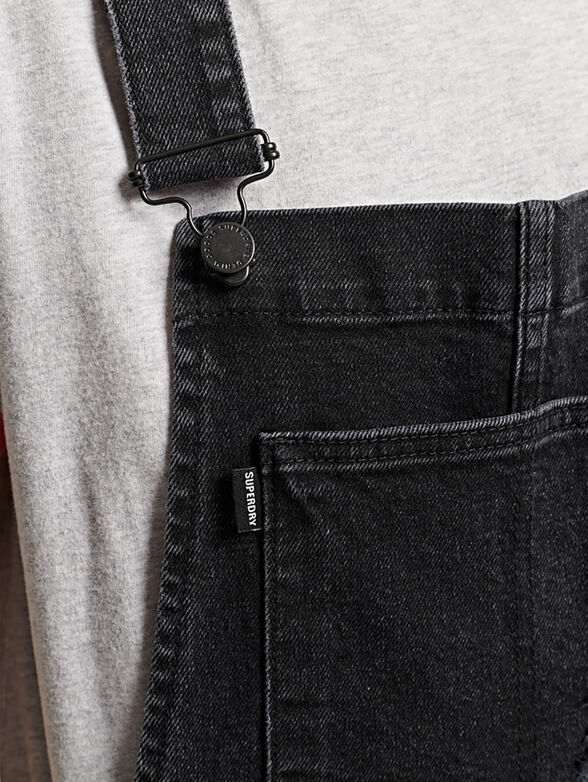 Black dungaree - 3