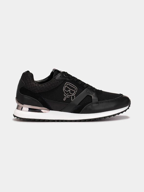 VELOCITOR Black sports shoes - 1