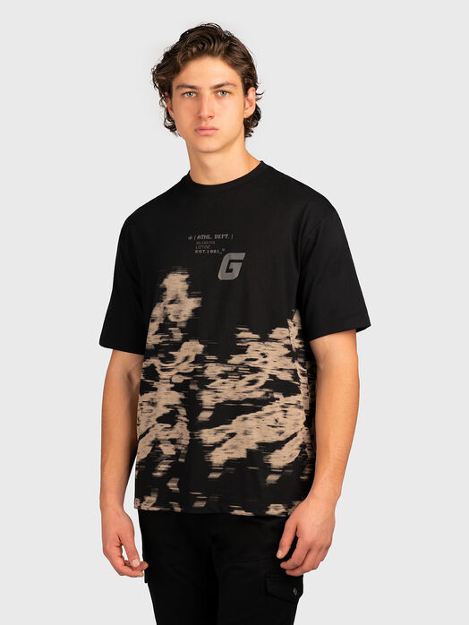 Print T-shirt in cotton