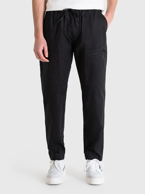 Cotton cargo pants - 0