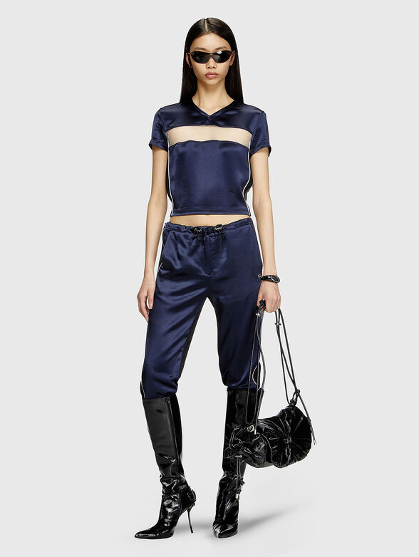 T-RACE satin T-shirt - 1