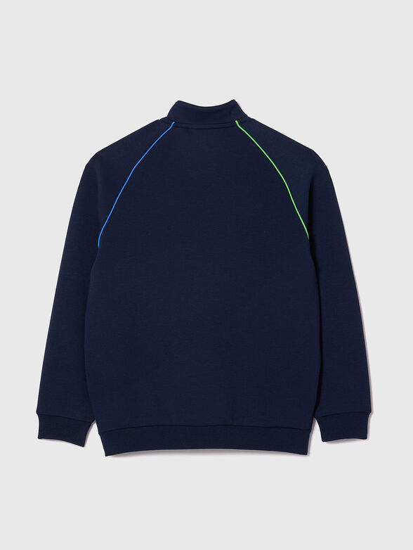 Sweatshirt with contrasting stripes - 1