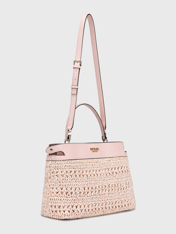 LIGURIA bag with knitted texture - 2