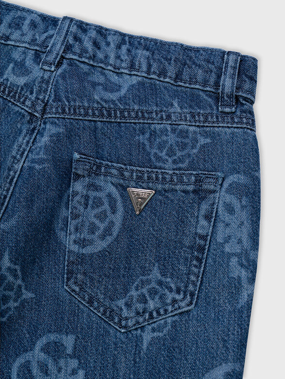 MUM fit jeans with logo details - 4