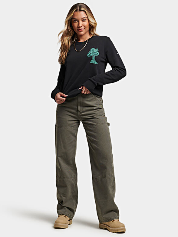 INTO THE WOODS black sweatshirt - 2