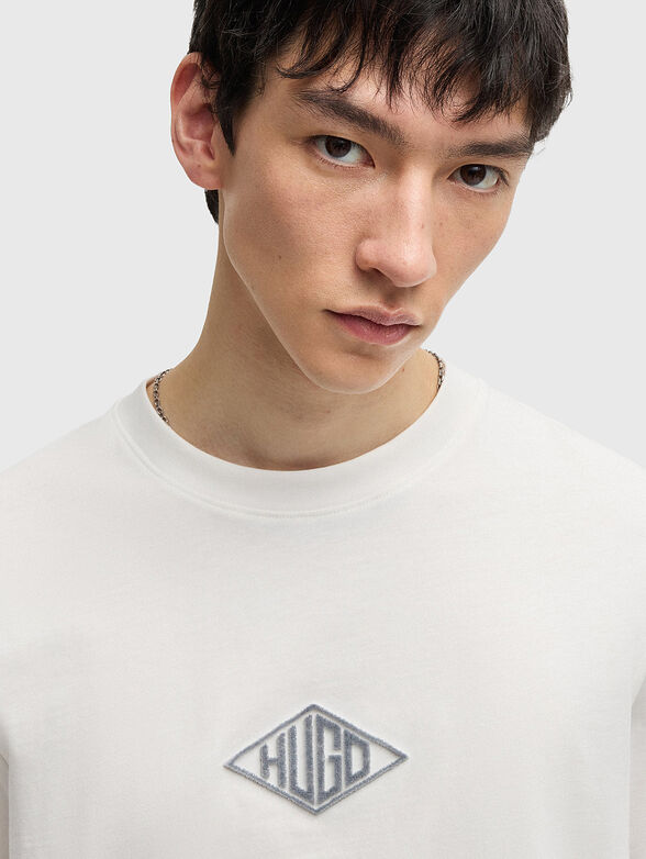 DARUNU T-shirt with accented back - 4