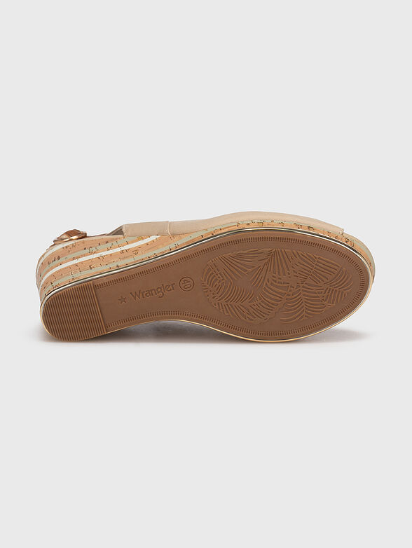 RAVAL MARINA platform sandals - 5