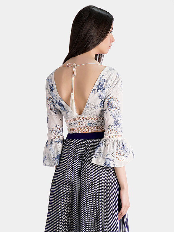 TRISTA Top with embroidery details - 4